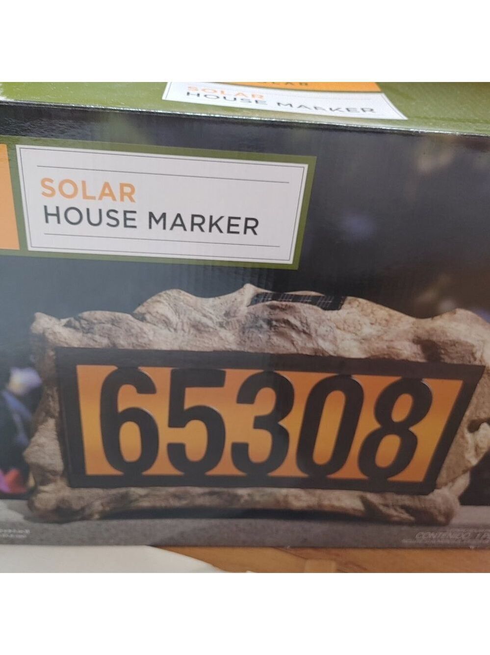 SOLAR HOUSE MARKER From Bed Bath and Beyond REPLACEMENT NUMBERS ONLY